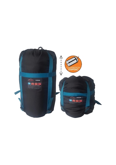 Excamp 3 Pro Çadır - 4 Mevsim Ve Ocean Pro -18 C Uyku Tulumu Set Gri