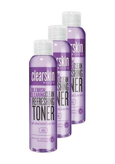 Avon Akneye Meyilli Ciltler İçin Tazeleyici Tonik 3 x 100 ML