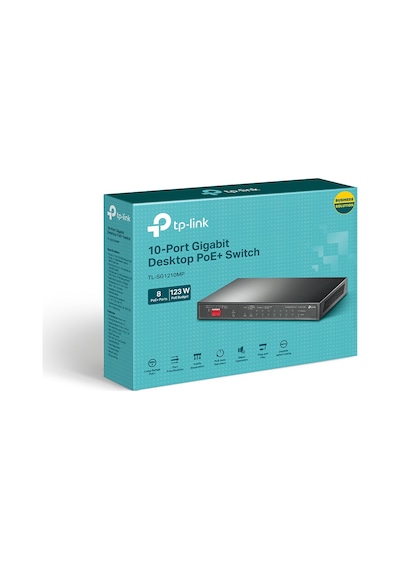 TP-Link TL-SG1210MP 10 Port Yönetilemez Poe Switch