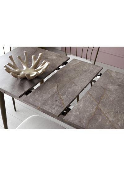 Ay Masa Ve Sandalye Bench Takımı, Kahve Gold, 120x70 Gold Ay Masa Ve Sandalye Bench Takımı, Kahve Gold, 120x70 Gold