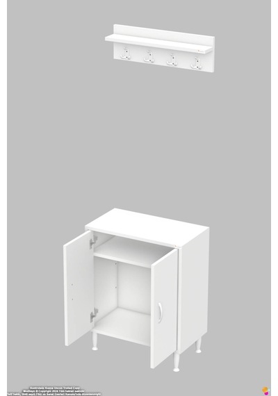 Aura Portmanto Vestiyer Ayakkabılık 1 Raf 2 Bölme 3 Kancalı Askılı Dar Alan Çok Amaçlı Dolap 65 Cm Aura Portmanto Vestiyer Ayakkabılık 1 Raf 2 Bölme 3 Kancalı Askılı Dar Alan Çok Amaçlı Dolap 65 Cm