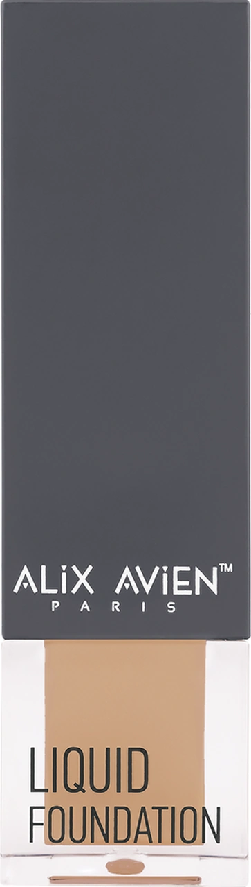 Alix Avien Güneş Koruyucu SPF35+ Nemlendirici Etkili Kremsi Likit Fondöten Liquid Foundation 306 Light Peach