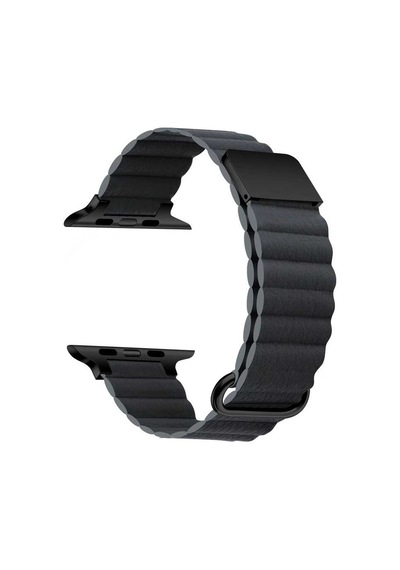 Ekılıf - Apple Uyumlu  Watch 42mm - Kordon Pu Deri Kordon Strap Kayış Krd-78 - Beyaz