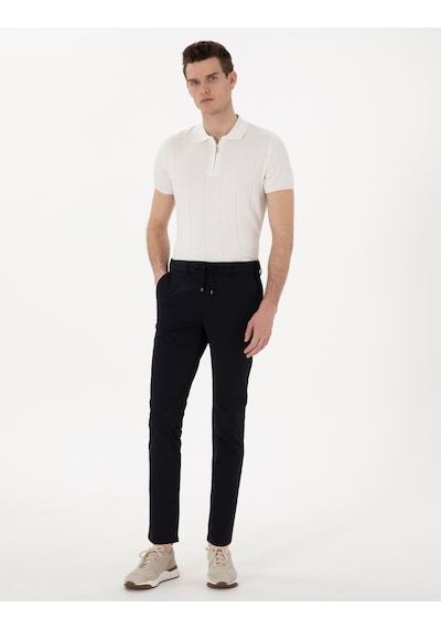Pierre Cardin Erkek Siyah Pantolon Kanvas-chino 50305880-vr046 Siyah
