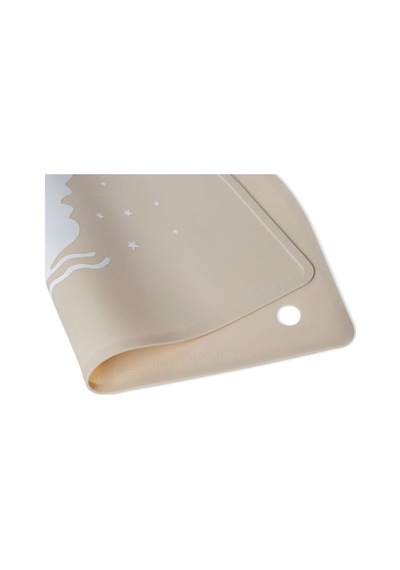 Citron Silicone Placemat Semi Circle Mama Altlığı - Ballerina