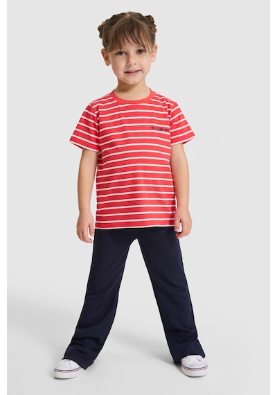 U.s. Polo Assn. Kız Çocuk Kırmızı Tişört 50325678-vr213 Rısk Red