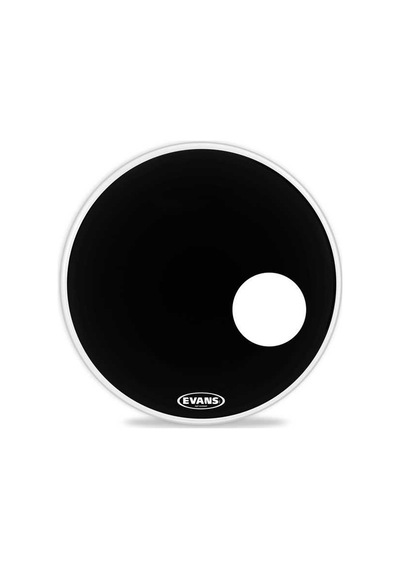Evans Bd20rb Resonant Black Kros Ön Derisi 20 Inch