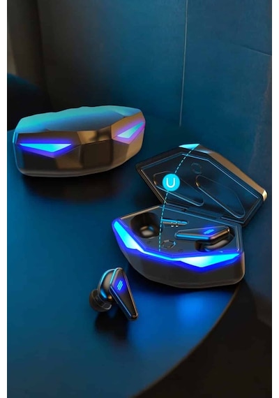 Tek Rgb Işıklı Yüksek Ses Kaliteli Kulaklık Bluetooth Bağlantılı Najmaddin