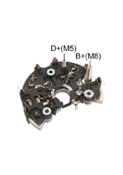 Diyot Tablası Bosch Tipi 150 A 122 Mm M5/m8 Sağ Mercedes