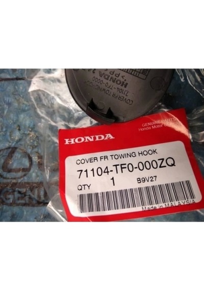 Honda Jazz 2009-2011 Ön Tampon Çeki Demiri Kapağı Tw Oem No:71104tf0000zq
