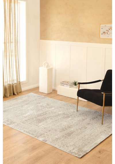 Kaşmir Halı 7/24 Sahara Marta Bej 160x230 CM Salon Mutfak Halısı Kilim