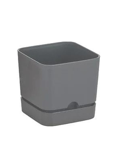 Poliwork Kare Saksı Tabaklı 2,3 Lt 160 150 Mm 35447679