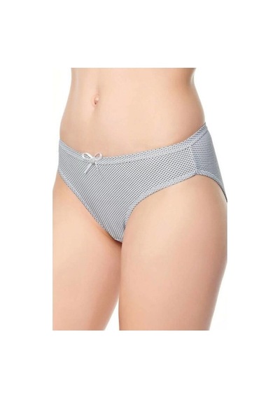 Tutku Kadın Küçük Puantiyeli Bikini Külot 6'Lı Paket-Standart Çok Renkli