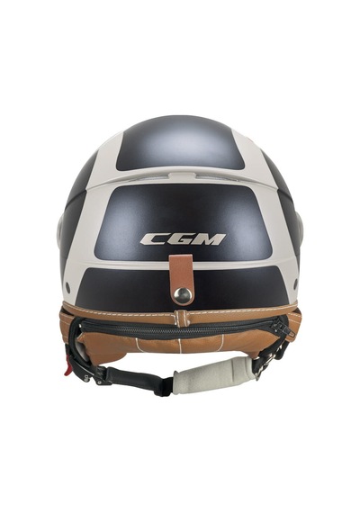 Cgm 191g Pix Sprint Beige Nero Opaco Sagomata Açık Kask Mavi-beyaz