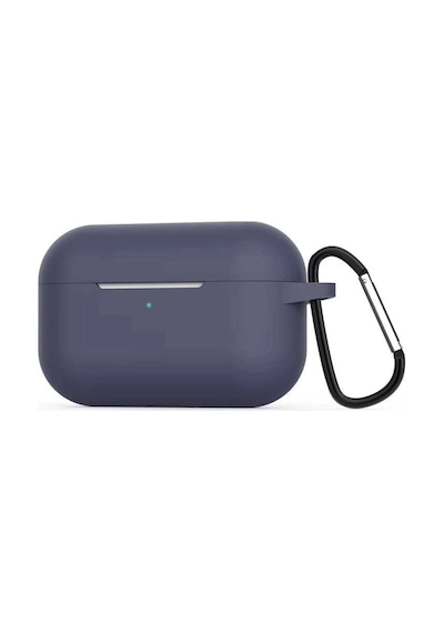 Apple Uyumlu  AirPods Pro Kılıf Zore Airbag Silikon Lacivert