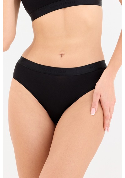 Naphor Touch Siyah Yüksek Bel Slip Külot