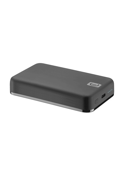 Cellular Line Magsafe 10.000 mAh 7.5 W Kablosuz PD 18W Kablolu Powerbank Siyah