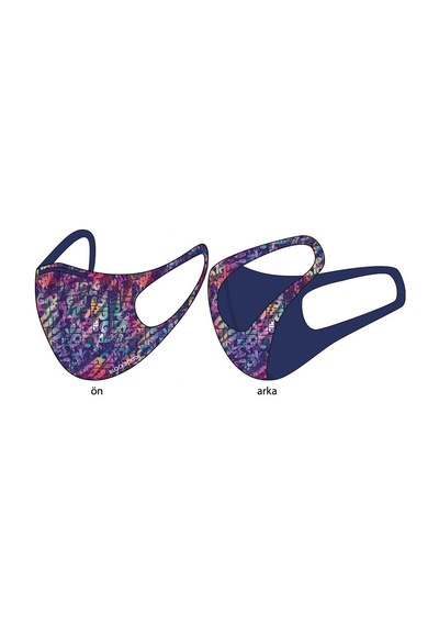 Blackspade Çocuk Koruyucu Maske Girls Printed S2