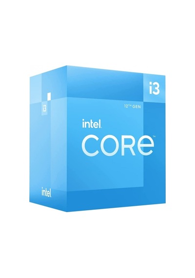 INTEL CORE i3 12100F 17MB 4çekirdekli VGA YO 1700p 58 W Kutulu + Fanlı