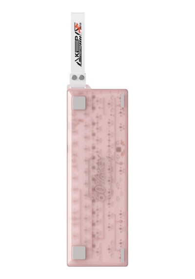 Cool 60 Pink-clear %60 Ice Blade Manyetik Switch 8k Hz He Hotswap Rgb İngilizce Gaming Klavye