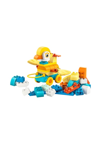 LEGO® DUPLO® Kasabası 3’ü 1 Arada Tekerlekli Hayvanlar 10448 - 2 Yaş ve Üzeri Çocuklar için Eğitici Oyuncak Yapım Seti (58 Parça)