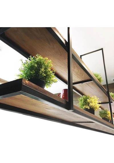 Tr Bitkiler Ve Çiçekler İçin Modern Asılı Tavan Rafları Demir Duvar Rafı, Mutfak, Bar Ve Balkon İçin Şarap