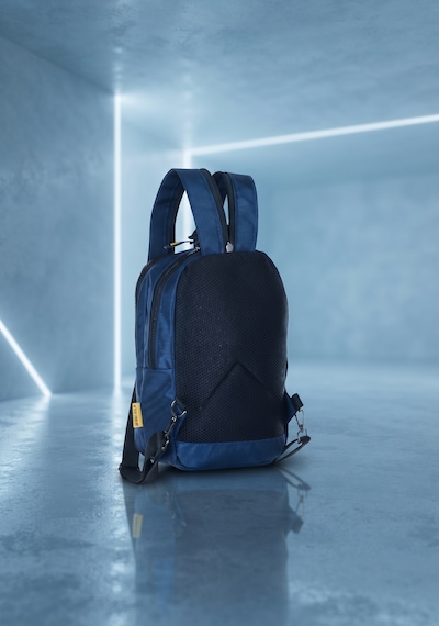 Newish Polo Newısh Polo Accessorıes Unisex Impertex Kumaş Suya Dayanaklı Omuz Ve Mini Sırt Çantası Lacivert - Erkek Bel Çantası Lacivert - Siyah