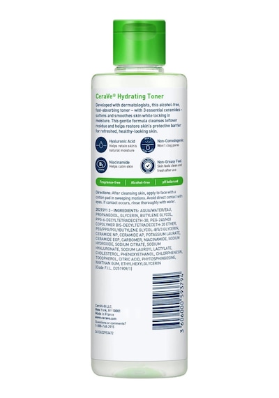 Cerave Kuru ve Normal Ciltler için Nemlendirici Tonik 200 ML