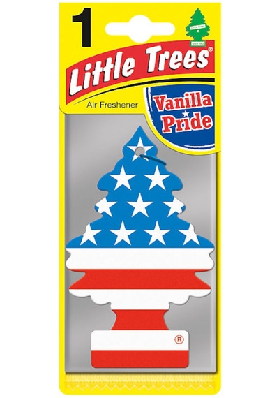 Little Trees Oto Kokusu Vanilla Pride Amerikan Bayrağı