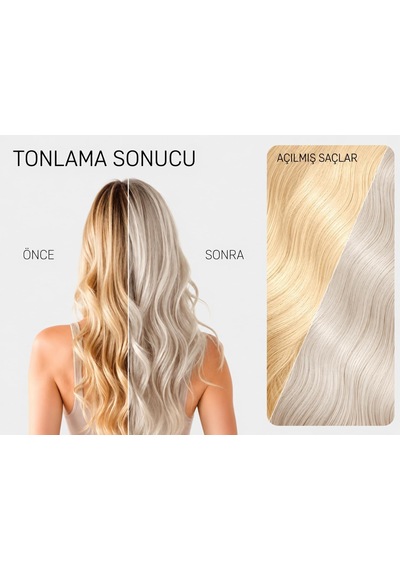 Tonıka Arktik Blond Renkli Şampuan 25 Ml Sarı Yansımayı Azaltan Açık Sarı Ve Platin Saç İçin Şampuan