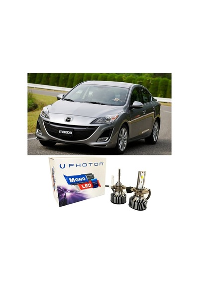 Mazda 3 Uzun Far Ampulü Hb3 Mono Yeni Seri Beyaz 2009-2013