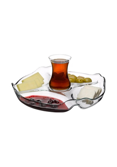 Paşabahçe Basic Bölmeli Tabak 252 Mm Çok Renkli