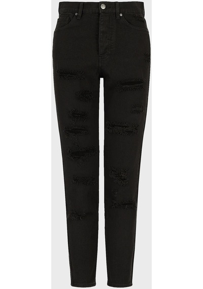 Armani Exchange Kadın Kot Pantolon 3ryj51 Y1hrz 1200 Siyah