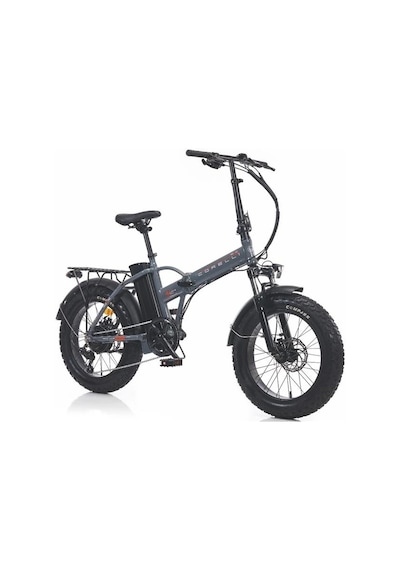 Corelli Vonıq Eco Fat Bıke Elektrikli Katlanır Bisiklet 42cm Md 20 Jant 7 Vites Gray Gray Gri