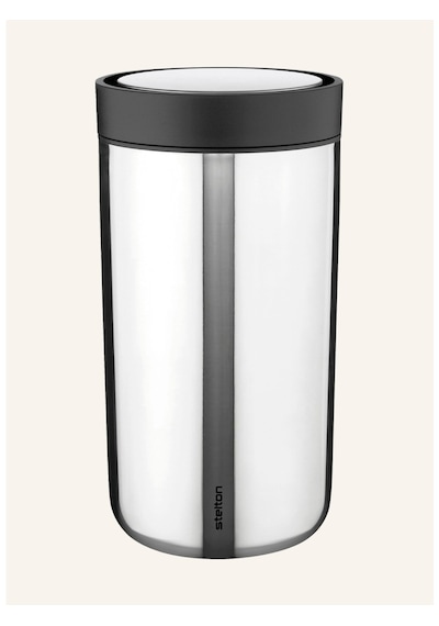 To Go Clıck Termo Kupa, 200 Ml, Çift Duvarlı, Tıklama Fonksiyonlu Kapak, Sıcak Ve Soğuk Içecekler Için Gümüş