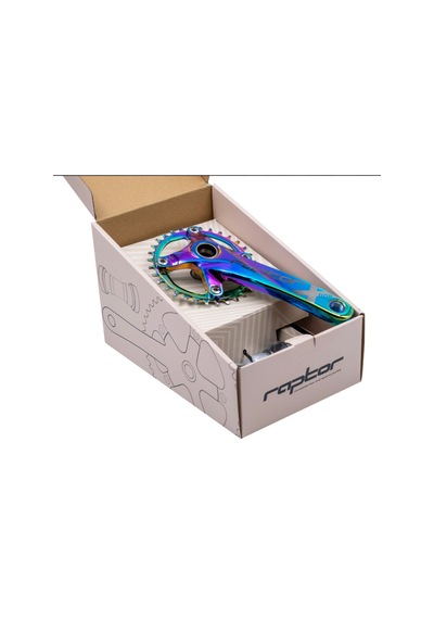 Raptor - Aynakol - A28z-as322 - 32t 170mm - Rainbow Çok Renkli
