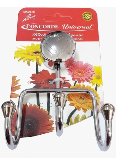 Concorde 3 Lü Krom Askılık Belirtilmemiş