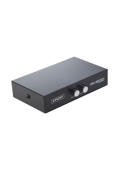 Ancheyn Vga Switch Çoklayıcı Ekran Ve Kasa Çoğaltıcı 2 Ekran 1 Kasa Veya 2 Kasa 1 Ekran 4675