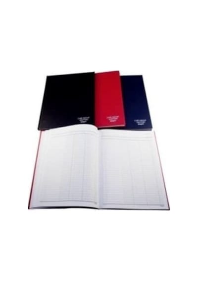 Özkan Cari Hesap Defteri Ciltli 160 Yp Dik 20 x 28 CM Bordo