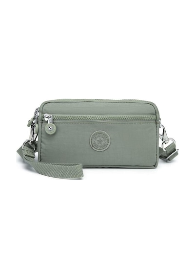 Smart Bags Smartbags Mini Boy Krinkıl Kumaş Kadın Çapraz Çanta 2022-1112 Yeşil Yeşil