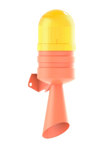 Mesan Xenon Çakar Borulu Horn Korna Turuncu 220vac Ms 5810.3.220vac