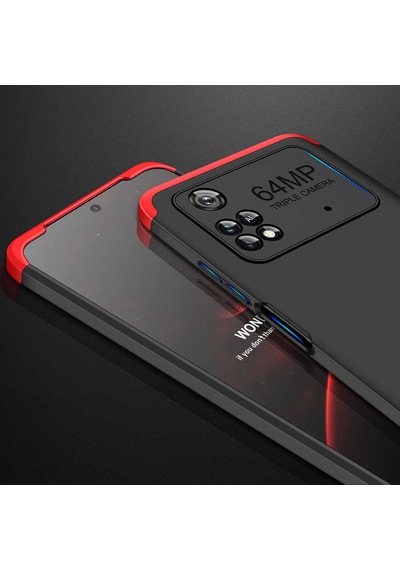 Xiaomi Poco M4 Pro 4g Kılıf Zore Ays Kapak Mavi