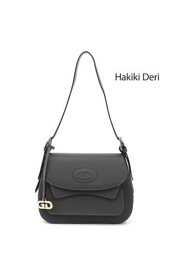 Gönderi R Kadıın Gri Antik Hakiki Deri El Ve Omuz Çantası Ddzw002k8365 Gri