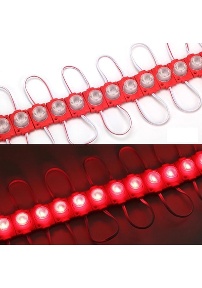 Mercek Led 1.5 Watt - 12 Volt – Direk Güçlü Işık - 10 Adet