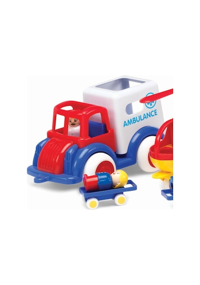 Viking Toys Acil Kurtarma Taşıtları 5 Parça
