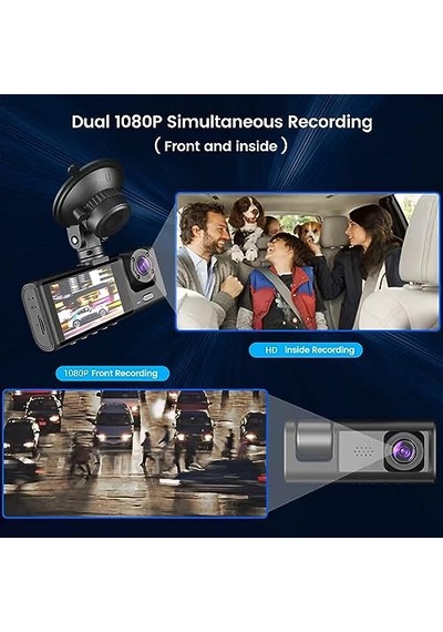 Dual 4k Wi-fi S Araç Içi Arka Kamera Siyah Diğer