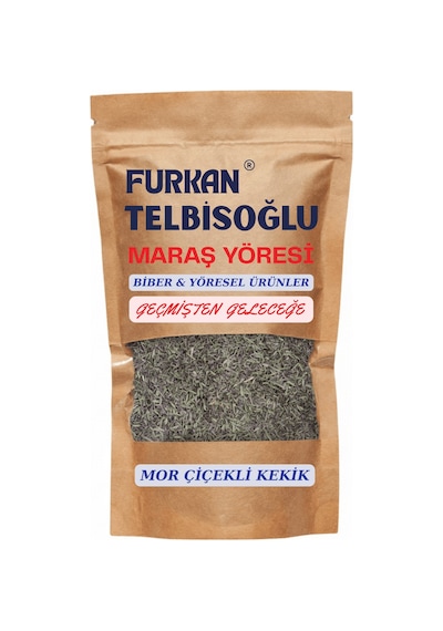 Furkan Telbisoğlu Maraş Yöresi Mor Çiçekli Maraş Kekiği Katkısız Elenmiş 1 KG Maraş Yöresi