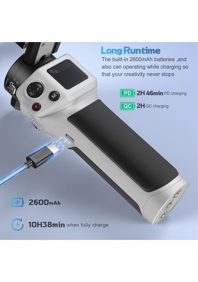 Tr Cınepeer Weebıll 3e Resmi Bayi Dslr Ve Aynasız Kamera İçin 3 Eksenli Gimbal Sabitleyici Canon/sony/panasonic/niko