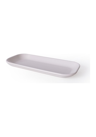 Keramika Beyaz Pergamon Kayık Tabak 26 Cm 2 Adet 006