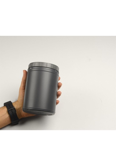 Plastik Şişe Gri 1000Ml